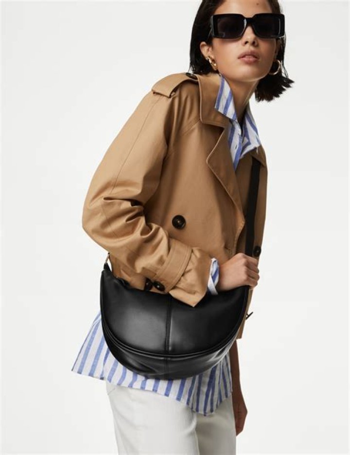 The&nbsp;M&S Collection Faux Leather Cross Body Bag costs just &pound;35